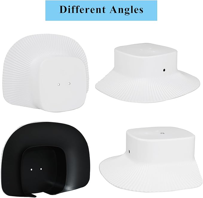 Camera Rain Cover is Only Compatible with Eufy Security SoloCam S340,Sun Shade Rain Shield Outdoor Camera Cover,Protective Cover for Security Cameras,Easy to Install