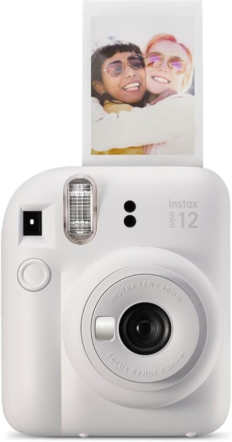 Fujifilm Instax Mini 12 Instant Camera Clay White