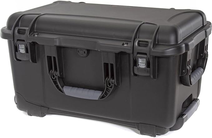 Nanuk Wheeled Series 938 Lightweight NK-7 Resin Waterproof Hard Case with Foam Insert, Black