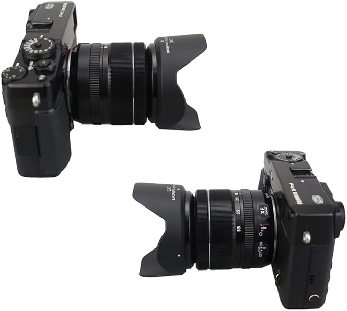 JJC Bayonet Dedicated Lens Hood for Fuji Fujifilm Fujinon XF 18-55mm F2.8-4 R LM OIS & XF 14mm F2.8 R Lenses