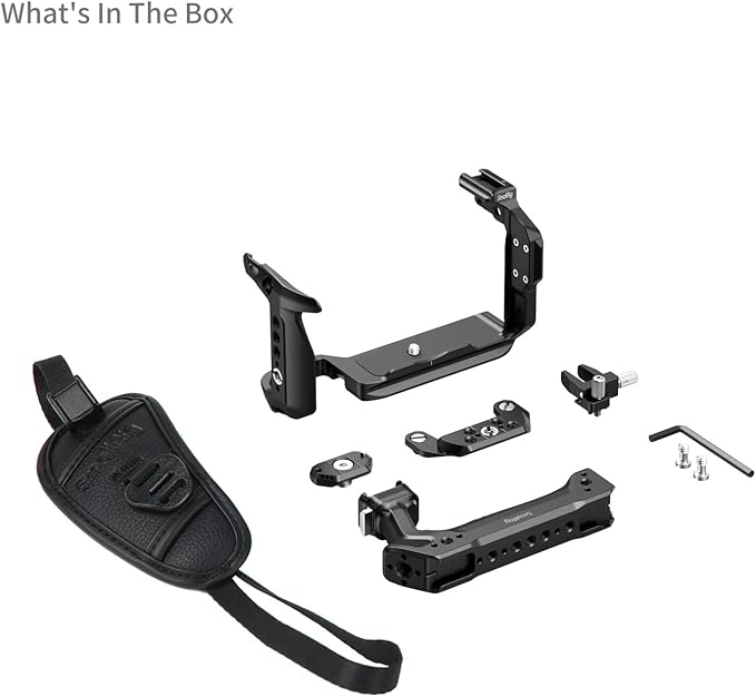 SmallRig Cage Kit for Canon C50 with Top Handle, Hand Strap, Dedicated Handheld Kit with Cable Clamp for HDMI, Built in Quick Release Plate for Arca for DJI RS Series Stabilizers and Tripods - 5809