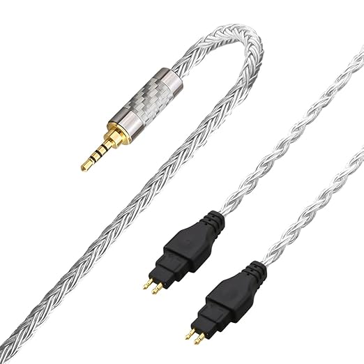 Replacement Cable for SENNHEISER Headphones HD650 HD600 HD580 HD535 HD545 HD565 HD265 with 2.5mm Plug (1.2m, 2.5mm 4poles)