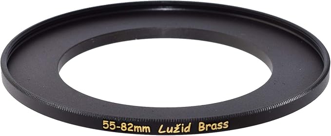 55mm to 82mm Brass Step Ring Filter Adapter Luzid (5582)