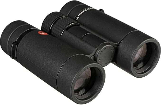 Leica 10x32 Ultravid HD-Plus Binoculars (40091) + Backpack + Full Size Monopod + Cleaning Set + 2 x Cap Keeper + Neck Strap