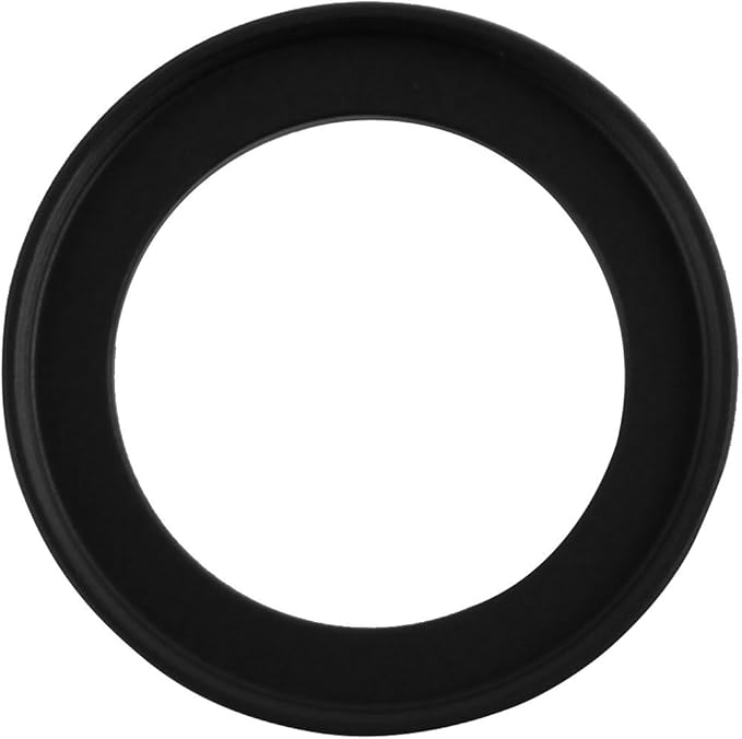 uxcell Aluminum 30mm-37mm Camera Step Up Filter Adapter Ring, Camera Filter Lens 30mm Male 37mm Female Stepping Up Filter Ring for Digital DSLR SLR Camera, Black