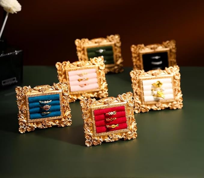 Suede Lined Jewelry Display Stand