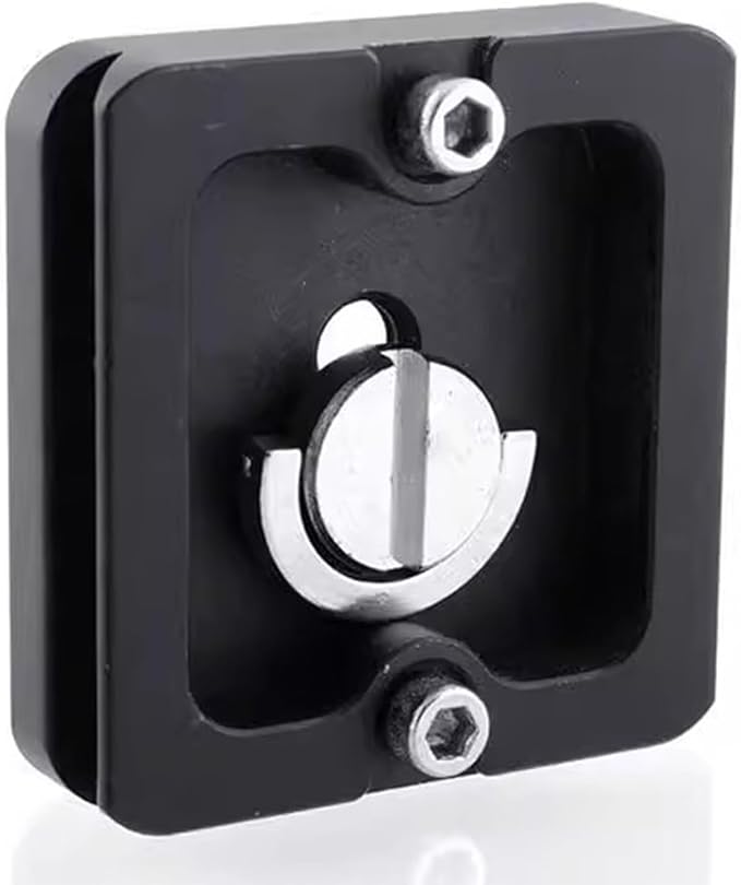 Quick Release Plate PU40 Tripod Mount with 1 / 4inch Screws D-Rings Screw for DSLR Cameras Ball Head Camera Release Plate