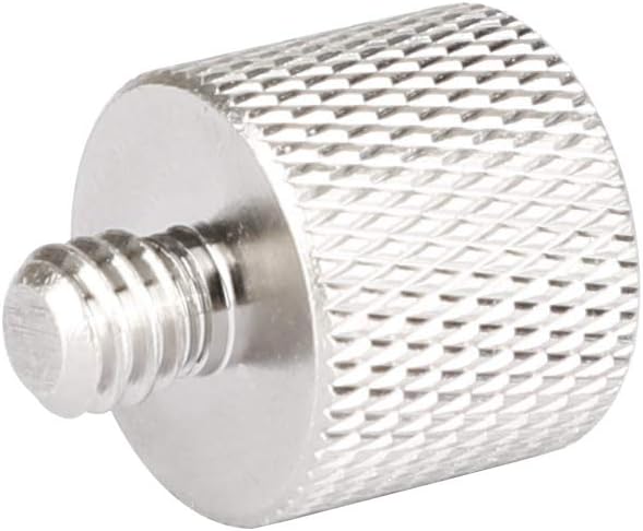 CAMVATE Screw Adapter 1/4" Male to 3/8" Female for Tripod and Camera and Qr Plate - 0969