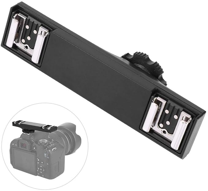 Hot Shoe Flash Light Bracket Compatible for 's, for 's I TTL and SLR Camera Camcorder.( for )