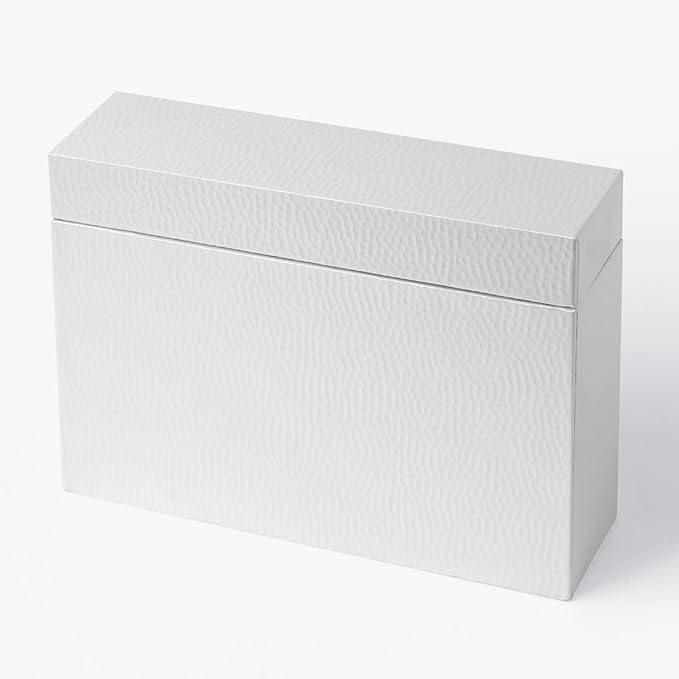 Aiuonenian 5x7 Photo Storage Boxes, Small Photo Storage Box Archival For Couple Photos, Postcards Box, Cardboard Photo Case For Pictures (2 Pack)