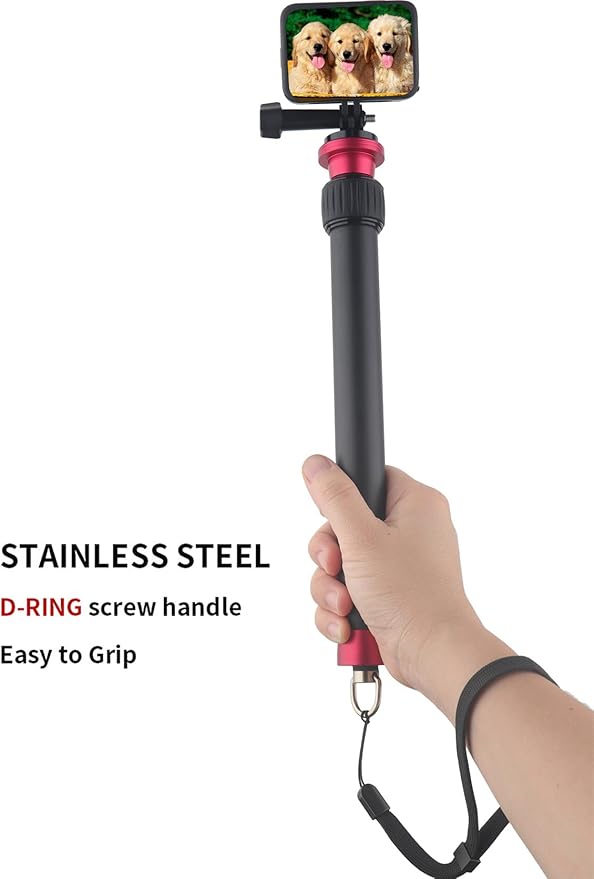 Camera Wrist Strap with 1/4-20 Screw for Insta360 X5, X4 Air, X4, X3, Selfie Sticks, Wristband for DJI osmo pocket 3 (2 PCS)