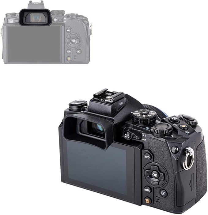 Eyecup Eyepiece Viewfinder for Olympus OM-D E-M1 Mark II & E-M1 Replace Olympus EP-13 EP-12 Eye Cup