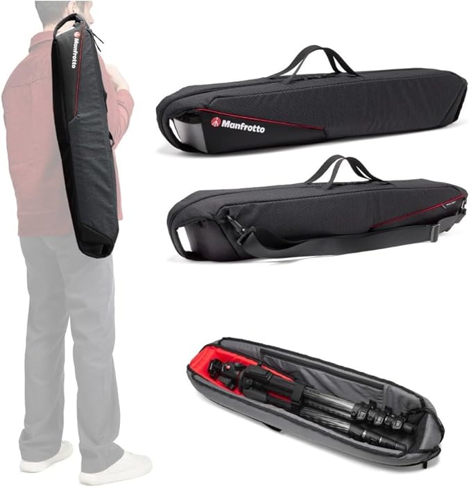 Manfrotto Pro Light Tripod Bag 69, Padded Carrying Case for Tripods up to 69cm/27.2", Reinforced Protection, Shoulder Strap, Dual Handles, for Photo and Video Equipment, Professional Studio and Travel
