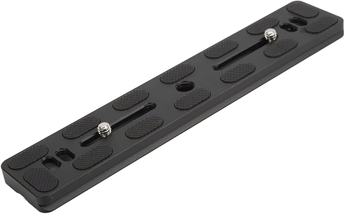 Quick Release Plate with 1/4 Inch Screw and D Ring Screw Fits for Standard for Camera Tripod Ball Head (200mm)