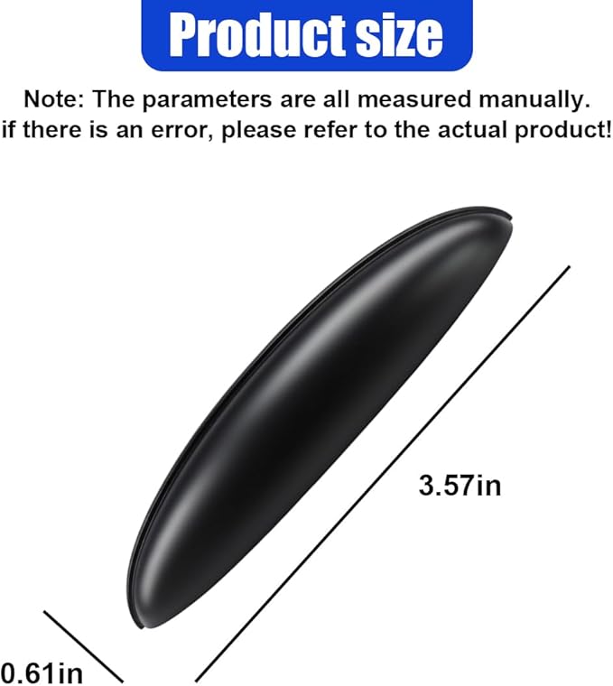 Car Rear View Camera Cover, Universal Rainproof Automotive Backup Camera Protective Guard, Car Reversing Cameras Exterior Modification Accessories for Blocking Rainwater (Black)