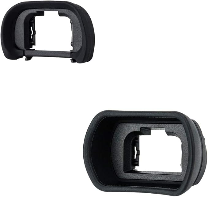 2 Packs Eyecup Eyepiece Eyeshade for Sony a7III a7II a7 a7R IV a7R II a7R III a7S II a9 a58 a99 II Viewfinder Replaces Sony FDA-EP18 FDA-EP16 FDA-EP15 Eye Cup