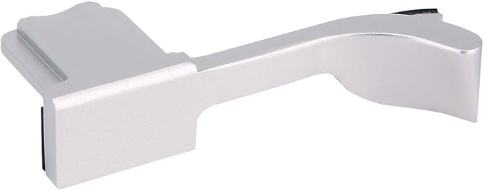 Haoge THB-LS Metal Hot Shoe Thumb Up Rest Thumbs Up Hand Grip for Leica Q Q-P QP Typ116 Typ 116 Camera Silver