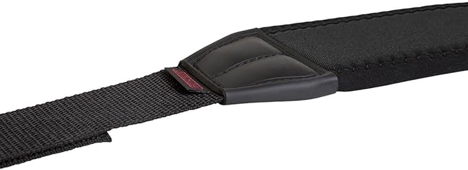 OP/TECH USA SOS Curve Padded Strap – Adjustable, Comfortable Replacement for Bags, Cameras, or Laptops – Ideal for Travel or Daily Use – Black - Made in USA
