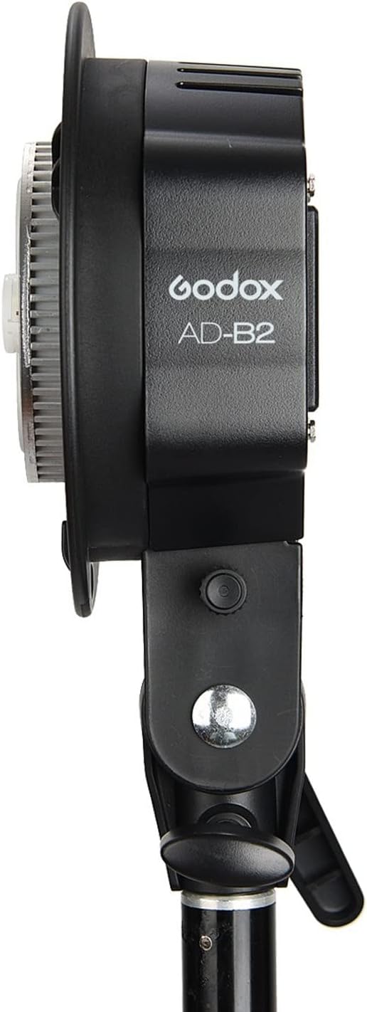 Godox AD-B2 Flash Bracket for AD200 Pro AD200Pro II Dual Power Twin Head Bowens Mount to Install 2 Godox AD200 AD200Pro Pocket Flashes or Flashpoint eVOLV 200 Speedlight to Achieve 400W Power Output