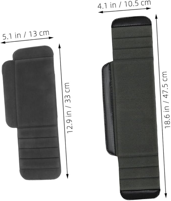 Mikikit 2pcs Camera Bag Divider Inserts Padded Cushion for DSLR Lens Protection Water Resistant Interior Organizer for Optimal Camera Gear Arrangement