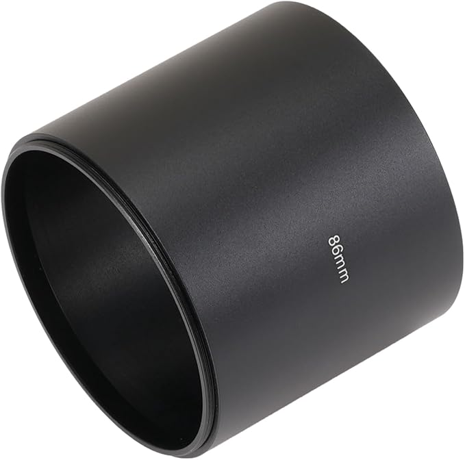 FocusFoto 86mm Long Metal Telephoto Tele Lens Hood Shade