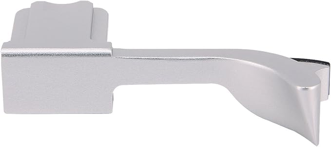 Haoge THB-LS Metal Hot Shoe Thumb Up Rest Thumbs Up Hand Grip for Leica Q Q-P QP Typ116 Typ 116 Camera Silver