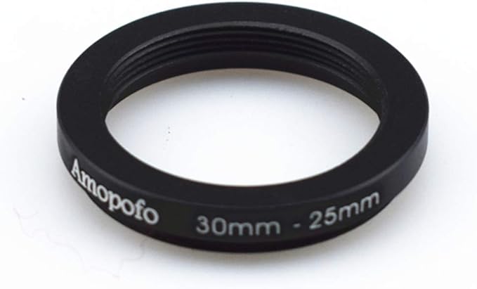 30mm to 25mm Camera Filters Ring Compatible All 30mm Camera Lenses to 25mm UV CPL Filter Accessory,30-25mm Camera Step-Down Ring