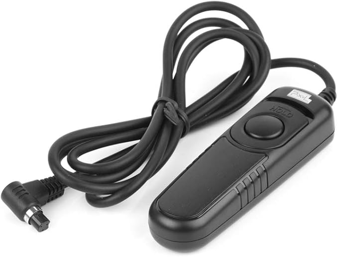 Shutter Release Cord, Pixel RC-201 Cable Shutter Release for Can EOS DSLR Cameras Replaces Canon RS-80N3