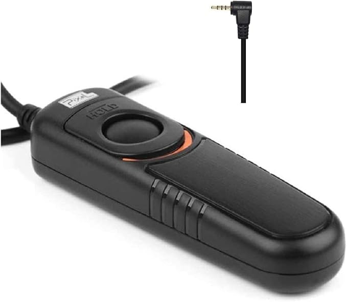 Pixel RC-201 L1 Shutter Remote Control Camera Release Cord Compatible with Panasonic S5, S1, G95, G91, G90, FZ10002, G9, GH5, GH6, G85, G81, G70, GH4, GH3, FZ2500, FZ2000, FZ330, FZ200, FZ100, FZ30