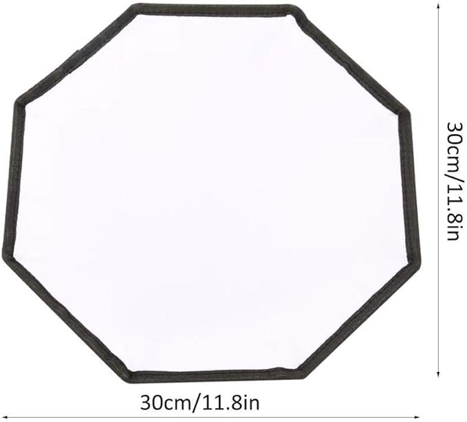 Flash Softbox, 30x30cm Folding Speedlight Softbox Diffuser Cover Universal for for for DSLR Camera