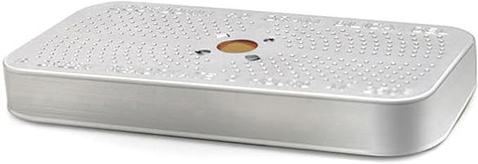 Nanuk Reusable Aluminum Desiccant Container with Orange Silica Gel Beads for Nanuk Cases to Protect Against Moisture and Humidity