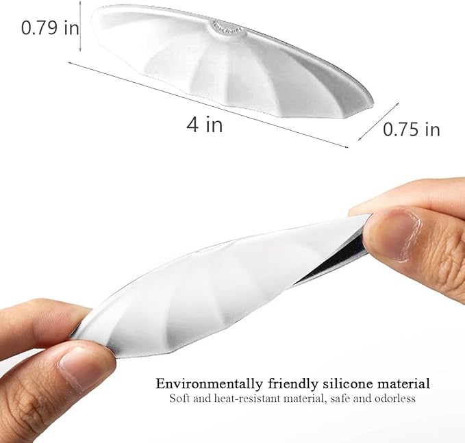 Universal Car reversing Camera rain Cover, car Thick Camera Protection Sticker, Silicone rain Sticker, Non-Destructive Adhesion (White)
