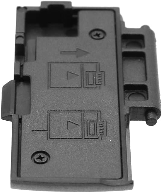 Battery Door Cover Replacement for Canon EOS 650D/T4i Cameras, Repair Part Accessory Lid Snap-On Battery Replacement Cap