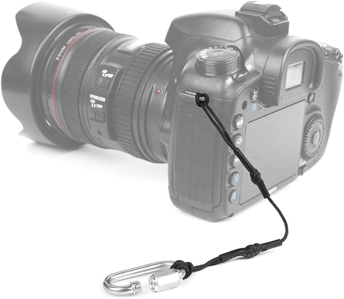SourceTon 4 Packs Camera Tether Safety Strap, Camera Strap for DSLR Camera and Mirrorless Professional Cameras