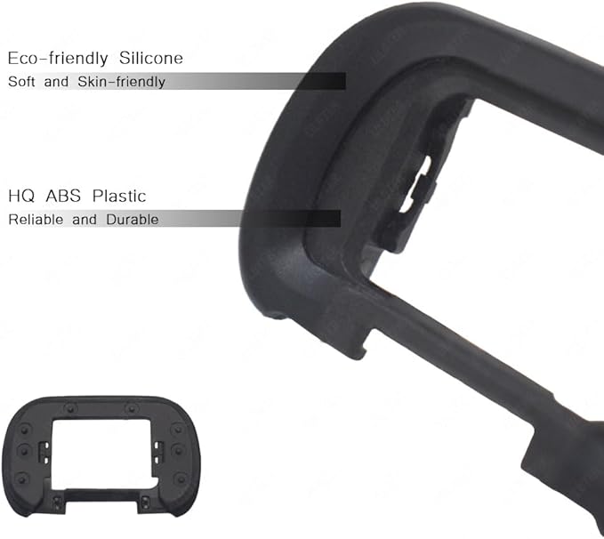 [2Pcs] ULBTER Eyepiece Eyecup Viewfinder Eye Cup EP19 for for Sony A1 A7R V A7 IV A9 III A7S III A7RV A7IV A7S III Alpha 7 IV 7R V A1 7S III A7M4 A7R5 Camera Accessories