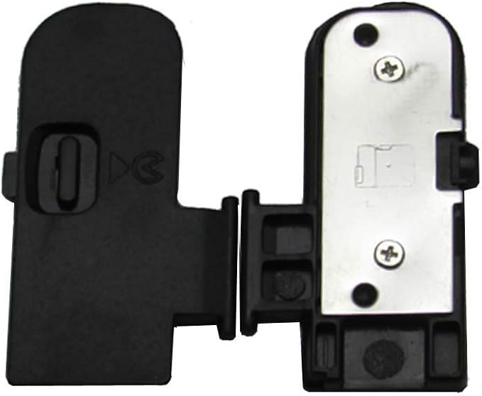 (2pcs) Battery Door Cover Lid Cap Replacement for Nikon D5100 DSLR Camera