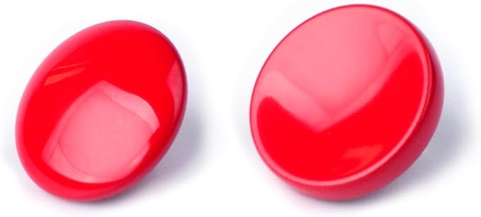 Red Metal Soft Shutter Release Button,Delicate Camera Shutter Button 11mm Concave 10mm Convex Surface(2 Pack)