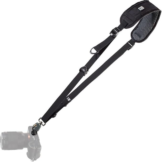 BLACKRAPID RS-4 Retro Classic, Original Camera Sling Design, Strap for DSLR, SLR and Mirrorless Cameras, for Right-Handed and Left-Handed Photographers, with On-The-Fly Sling Length Adjuster