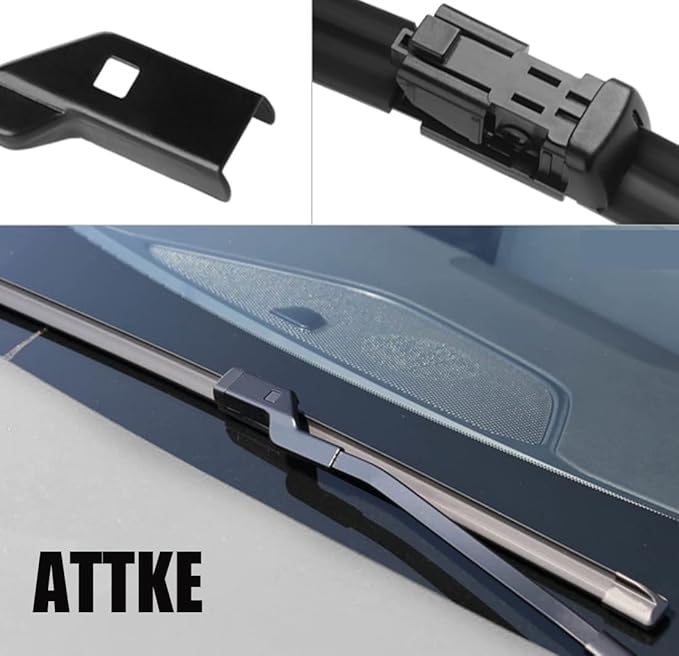 ATTKE Front Windshield Wiper Blades for Volkswagen Passat 2005-2011/Volkswagen Jetta 2005-2010/Scirocco 2008-2017/Genuine Replacement Wiper Blade Set 24"/19" (Set of 2)