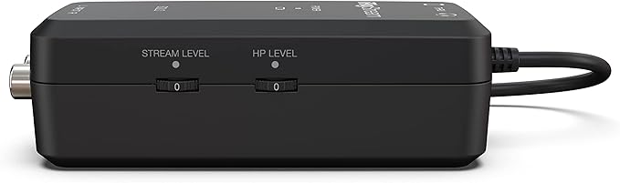 IK Multimedia iRig Stream SOLO audio interface for iOS & Android devices, iPhone, iPad, with 1/8" TRRS jack & 2 RCA, connects directly to mixers & Dj decks