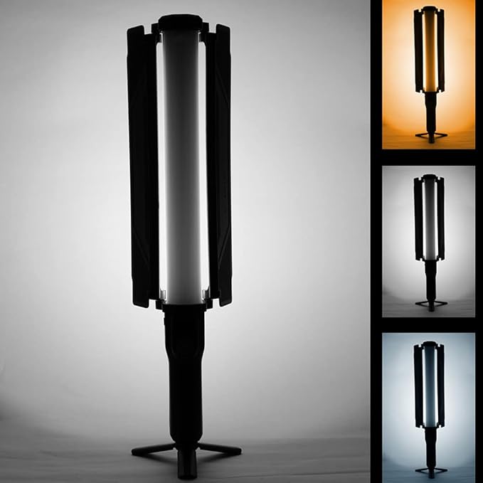 VILTROX 18W Photography Video Lighting Wand Kits with 79" Tall Tripod Stand Photography Stick RGB Led Light Wand Video Wand Baffle Lights Wand Handheld Rechargeab
