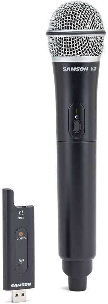 SAMSON Stage XPD2 Handheld USB Digital Wireless Q6 Microphone Mic+Clip