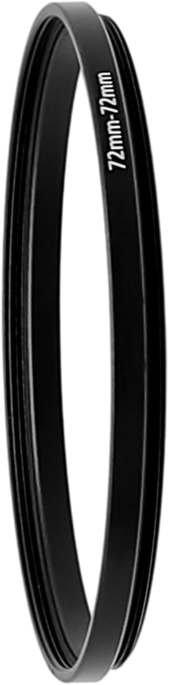 72-49/52/55/57/58/62/67/72/74/77/82/86/95/105mm Step Up & Step Down Rings Adapter for Camera Lens and Filters 72-72 Filter Adapter Ring 72mm Lens to 72mm Filters