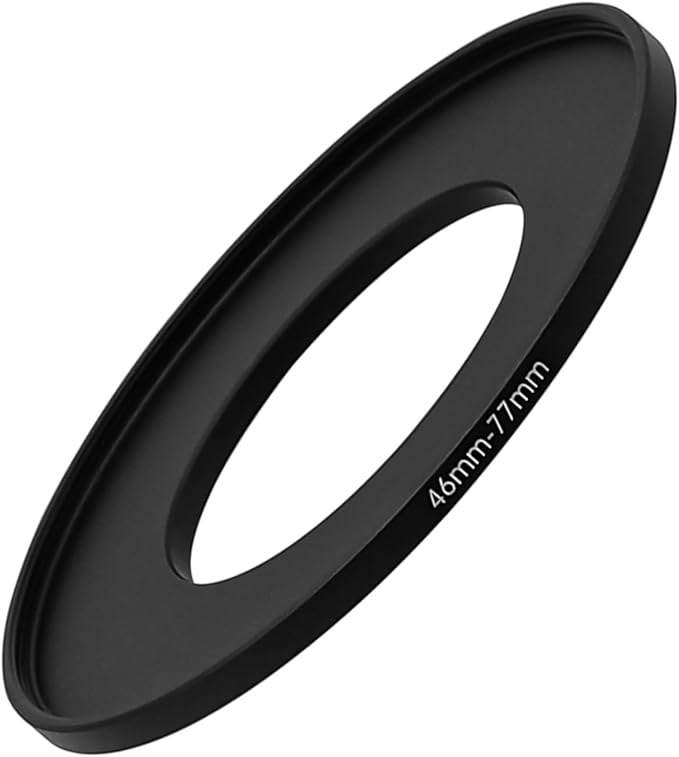 46-37/39/40.5/43/48/49/52/55/58/62/67/72/77/82mm Step Up & Step Down Rings Adapter for Lens and Filter 46-77 Filter Adapter Ring 46mm Lens to 77mm Filters