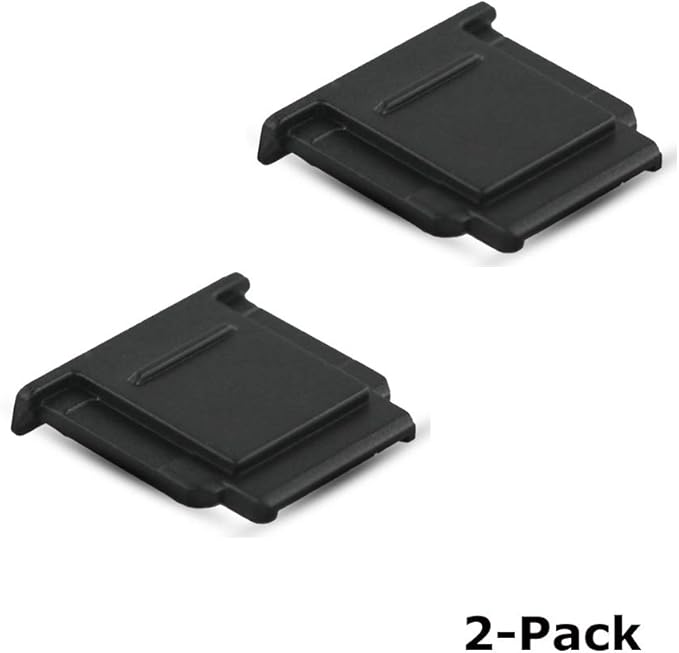 2 Pack JJC FA-SHC1M Hot Shoe Cover Cap for Sony ZV-E10 A6000 A6100 A6300 A6400 A6500 A6600 A6700 A1 II A7C II A7CR A7V A7IV A7III A7R V IV III A7S III ZV-1 II ZV-E1 A9 A9II A99 II RX10 VI III & More