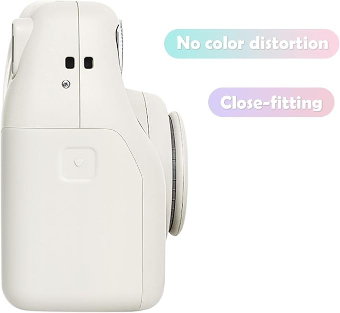 Battery Door Cover for Fujifilm Instax Mini SE Accessories Instant Camera, Battery Cover Replacement for Fuji Instax Mini SE, Fuji MiniSE Battery Side Cover Accessories - White