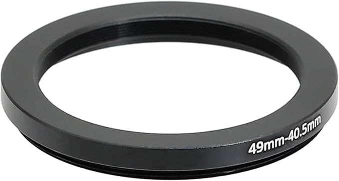 49-30/37/40.5/43/46/48/49/52/55/58/62/67/72/77/82mm Step Up & Step Down Rings Adapter for Lens and Filter 49-40.5 Filter Adapter Ring 49mm Lens to 40.5mm Filters