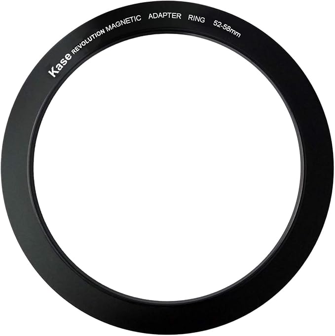 Kase Revolution 52mm to 58mm Magnetic Step Up Filter Ring Adapter (52-58mm)