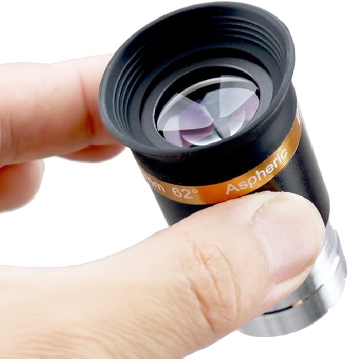 Starboosa Wide Angle Aspheric Eyepiece Set - 1.25 inch - Upgraded with Soft Eyecup [4mm, 10mm, 23mm]