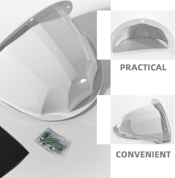 UKCOCO Outdoor Rain Cover for Security Cameras - Waterproof Protective for Sun and Rain - Easy Installation for Various Outdoor Scenarios